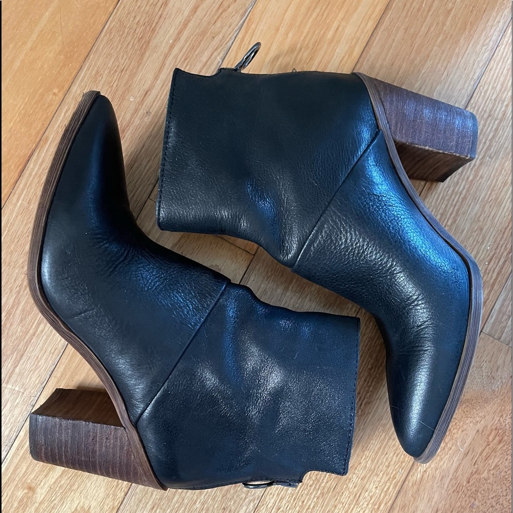 Franco Sarto Zip Booties